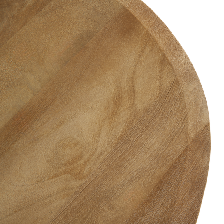 Multifurn Bora ronde eettafel Ø120 cm – mangohout naturel