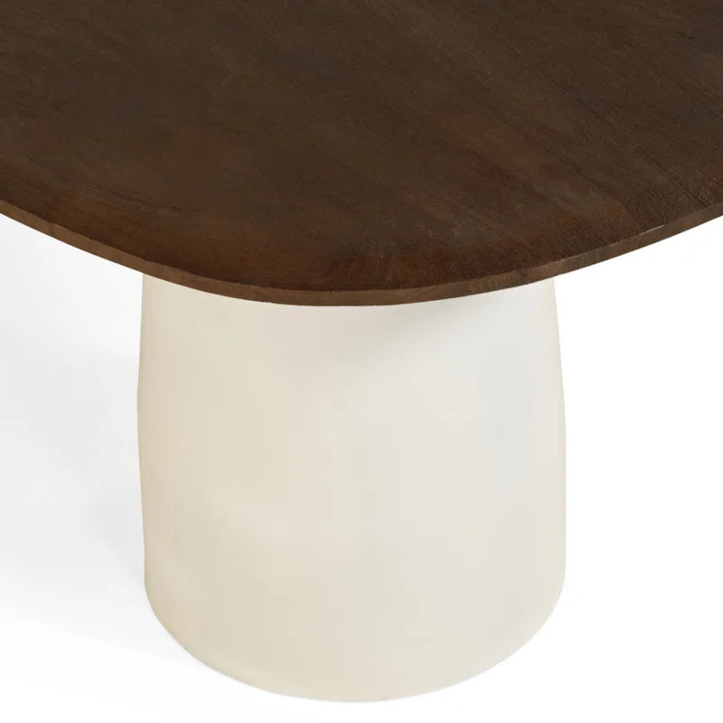 Eettafel Bora - Ø140cm Bruin