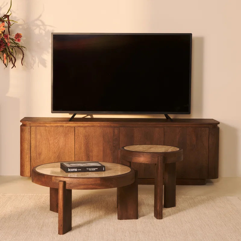 TV-Meubel Bora - 210cm Bruin