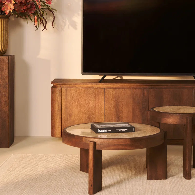 TV-Meubel Bora - 210cm Bruin