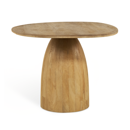 Multifurn Bora ronde eettafel Ø120 cm – mangohout naturel