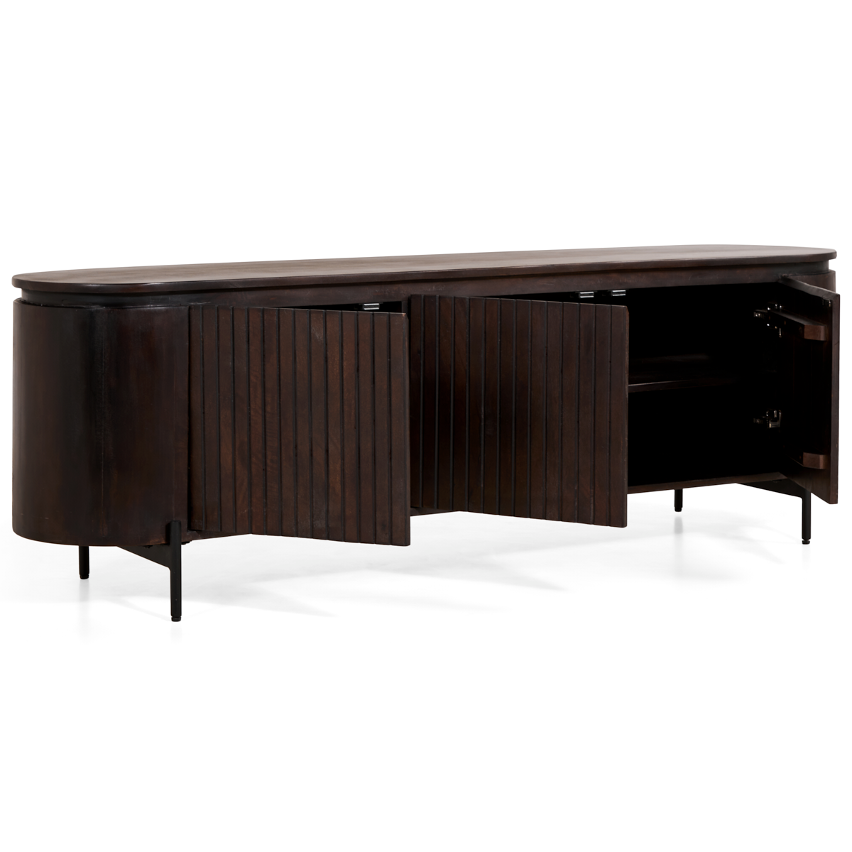 TV-Meubel Mokka - Donkerbruin 175cm