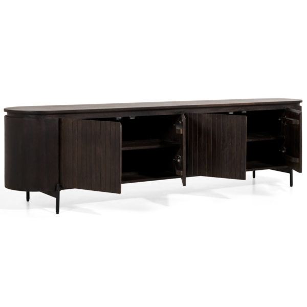 TV-Meubel Mokka - Donkerbruin 210cm