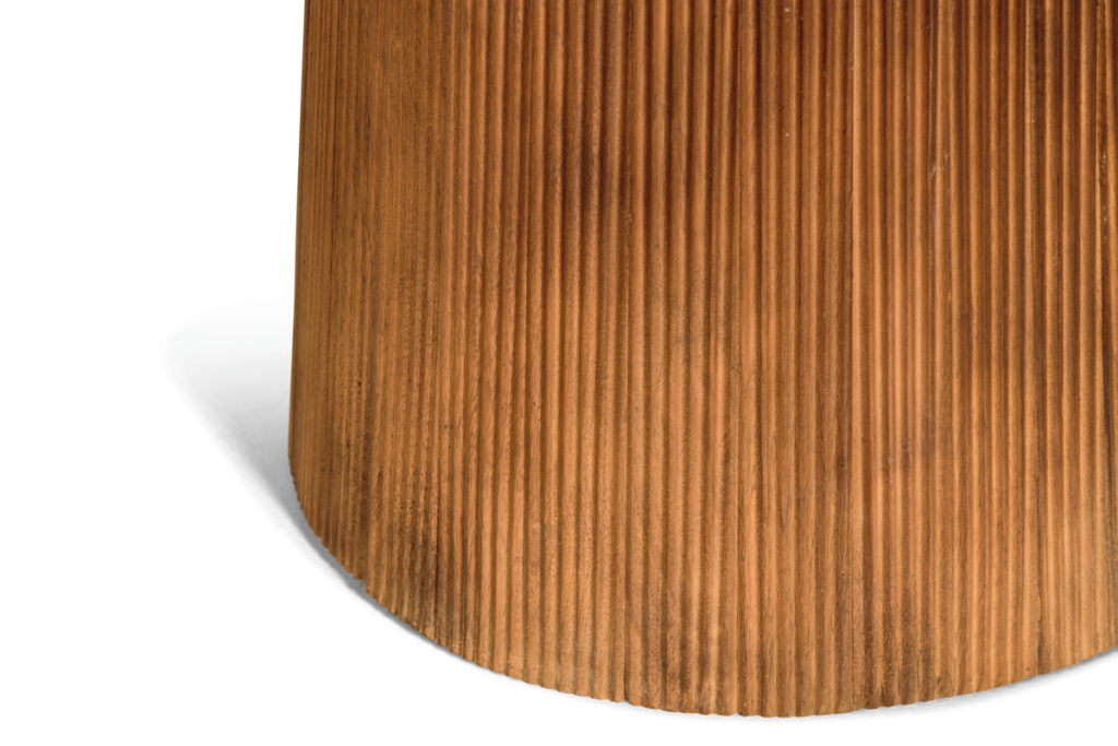Ronde Eettafel Mokka Ø150 cm – Lichtbruin Mangohout