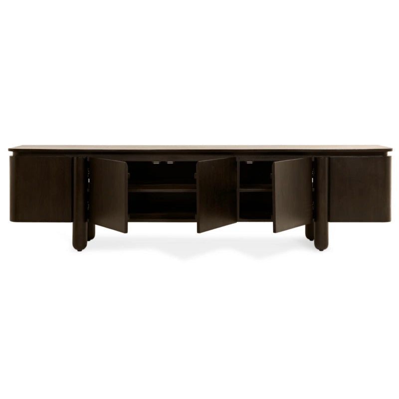 TV-Meubel Rondo - 210cm Donkerbruin