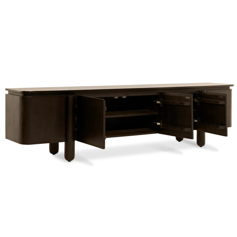 TV-Meubel Rondo - 210cm Donkerbruin