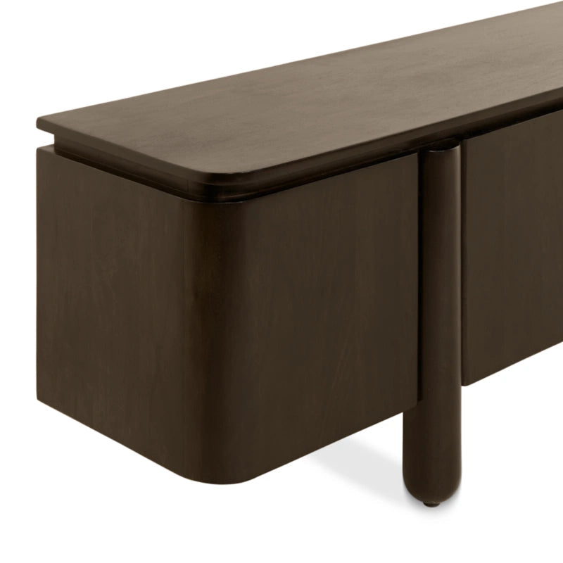 TV-Meubel Rondo - 175cm Donkerbruin