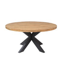 Ronde Eettafel Dakota Naturel – Mangohout Ø150 cm