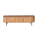 Zwevend TV Meubel Excellent 160 cm – Naturel Mangohout