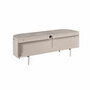 Zwevend TV Meubel Taupe 120 cm Mangohout – Excellent