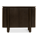 Dressoir Rondo 105 cm donkerbruin met luxe design en praktische opbergruimte