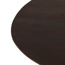 Multifurn Mokka ronde eettafel Ø120 cm – mangohout donkerbruin