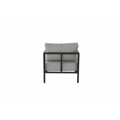 Loungeset Zante 5 Personen Aluminium – Inclusief Salontafel & Comfortkussens
