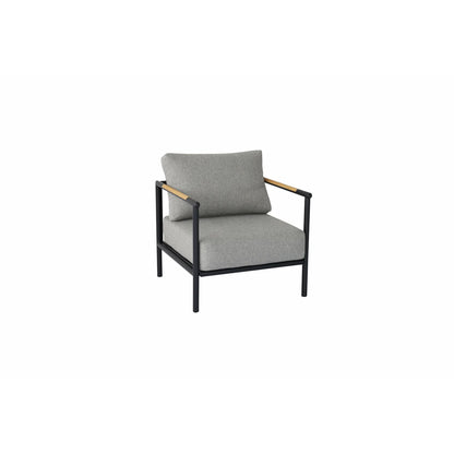 Loungeset Zante 5 Personen Aluminium – Inclusief Salontafel & Comfortkussens