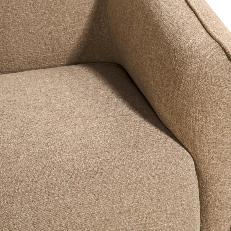 Hoekbank Laila - Stof Taupe Rechts