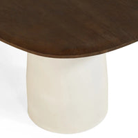 Eettafel Bora - Ø140cm Bruin