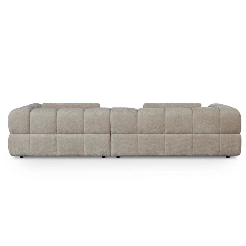 Hoekbank Sofia - Beige Rechts
