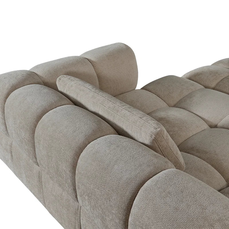 Hoekbank Sofia - Beige Rechts