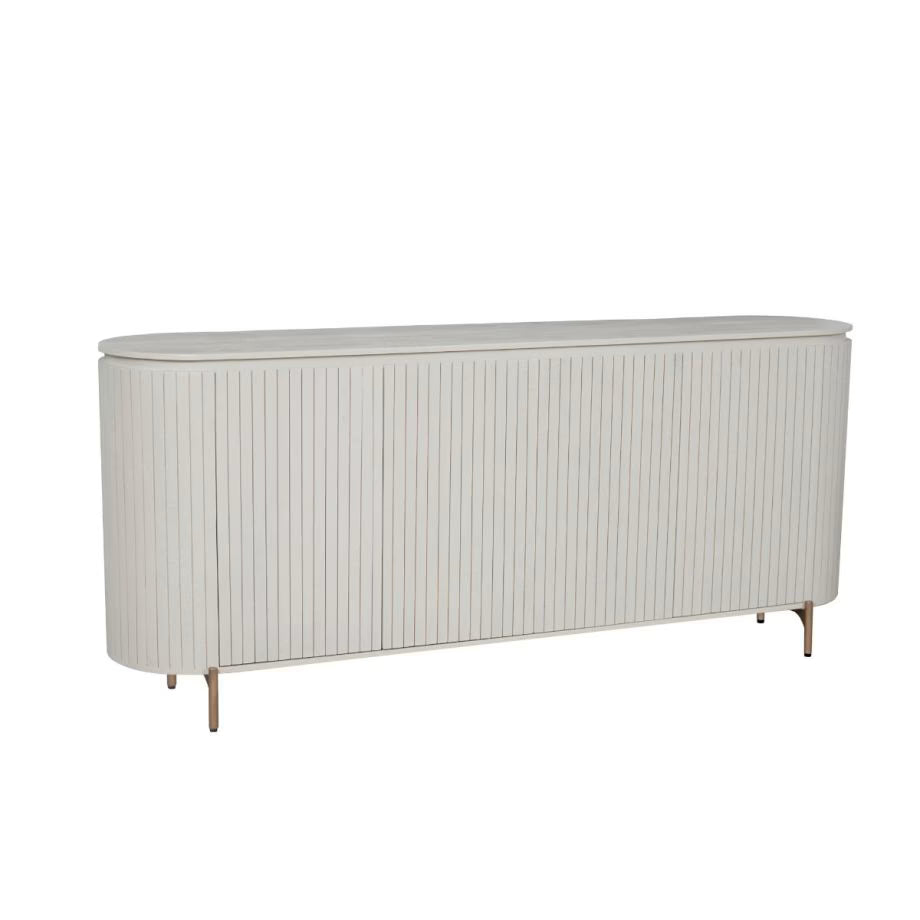 Dressoir Solana Zand – Mangohout 210 cm