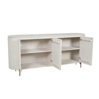 Dressoir Solana Zand – Mangohout 210 cm